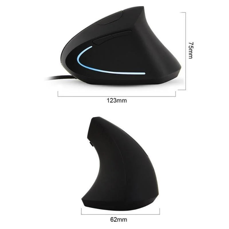 ErgoMouse™ – Mouse verticale ergonomico cablato USB