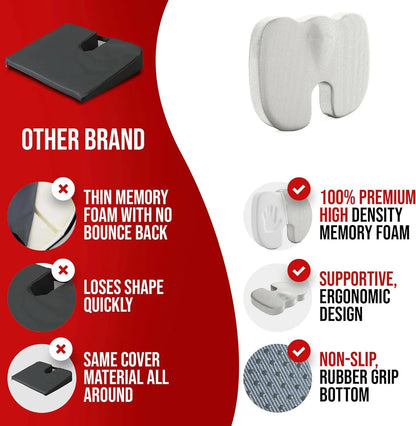 PosturePro™ - Cuscino ergonomico ortopedico per lavorare da casa senza dolori