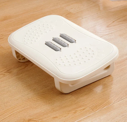 ErgoRest™ – Poggiapiedi ergonomico pieghevole con rulli massaggianti